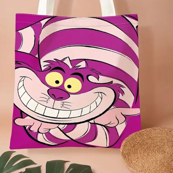 Cheshire Cat Tote Bag - Picture 3 of 12